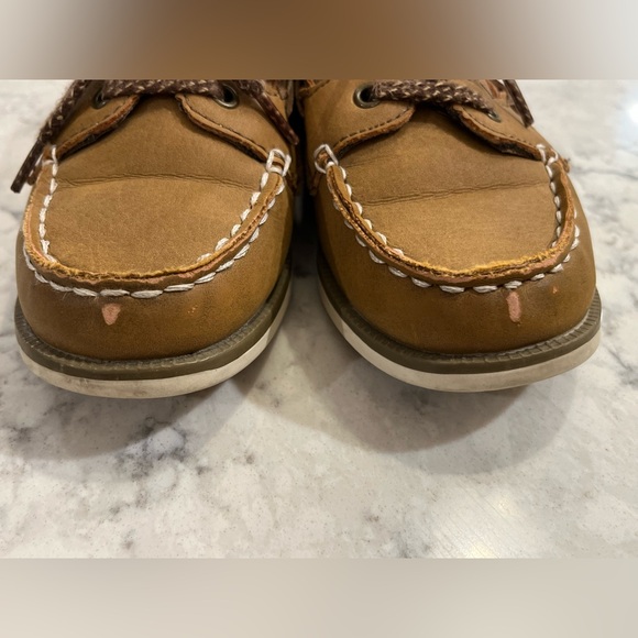 Cat & Jack Boys Brown Loafer Boat Shoes size 9 - Picture 5 of 7